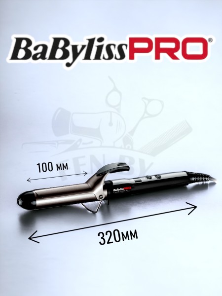 Плойка BaByliss PRO BAB2274TTE Titanium Tourmaline 32 мм — профессиональная плойка для крупных локонов и мягких волн Плойка BaByliss PRO BAB2274TTE Titanium Tourmaline 32 мм — профессиональная плойка для крупных локонов и мягких волн