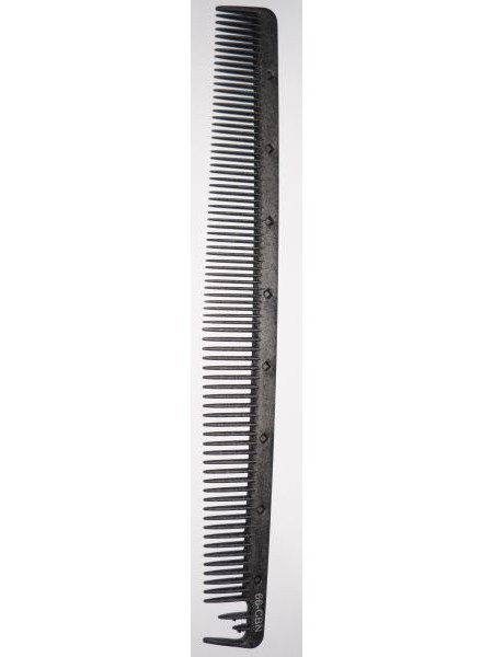 Расческа PROFI line CO-66-CBN, Carbon, комбинированная узкая